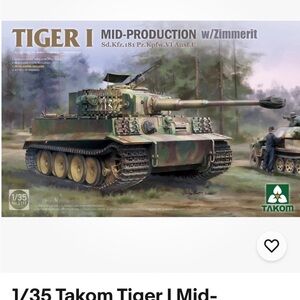 Tiger I Mid-Production Building Set - Green and Brown
